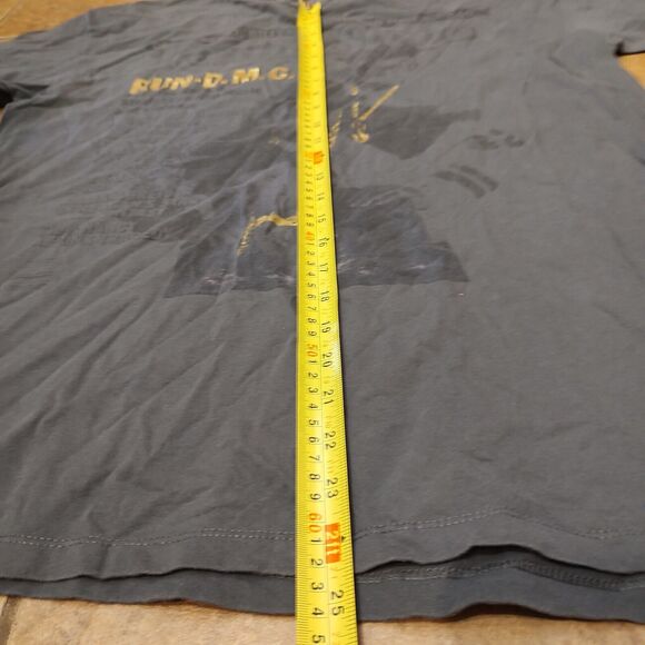 Run DMC Rolling Stones Collection Men's Gray Short Sleeve Graphic T-Shirt Sz XL - Picture 5 of 6